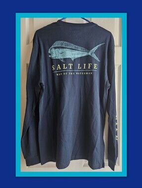 SALT LIFE MAHI MAHI LS SHIRT